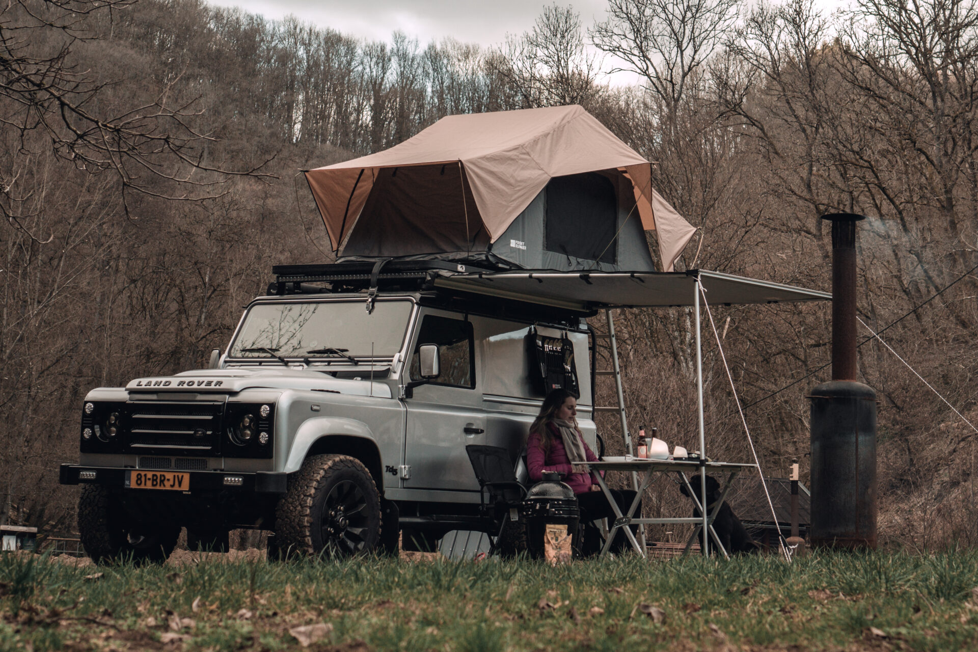 Wild camping in the Eifel