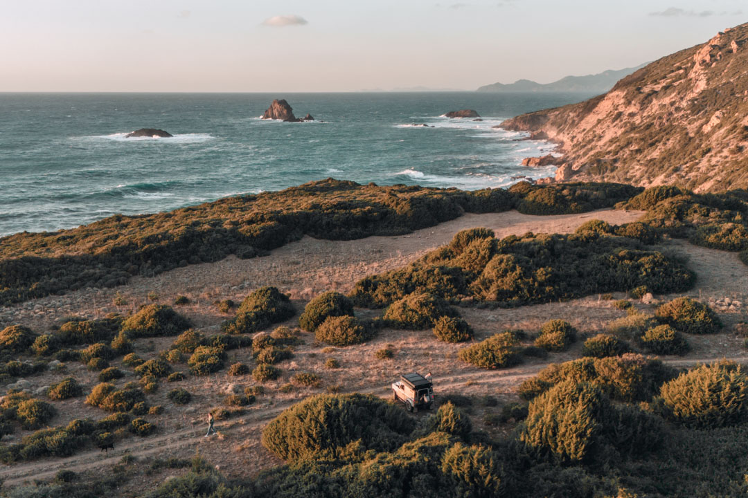 beautiful landscape photo of the Sardinian east coast